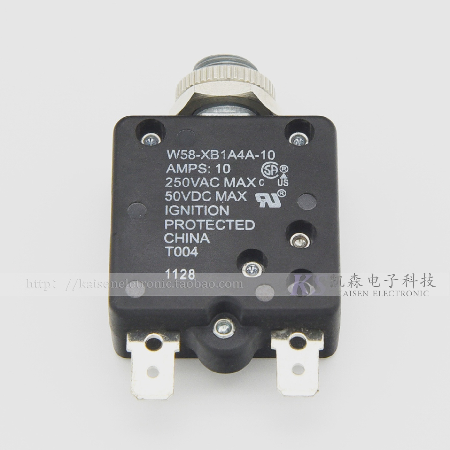 TycoW58-XB1A4A-8A10A15A16A20A25AULCSA原装现货热控断路器TE