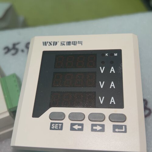 询价-没用过2个上海实德电气三相电流电压组合表型号HS7I