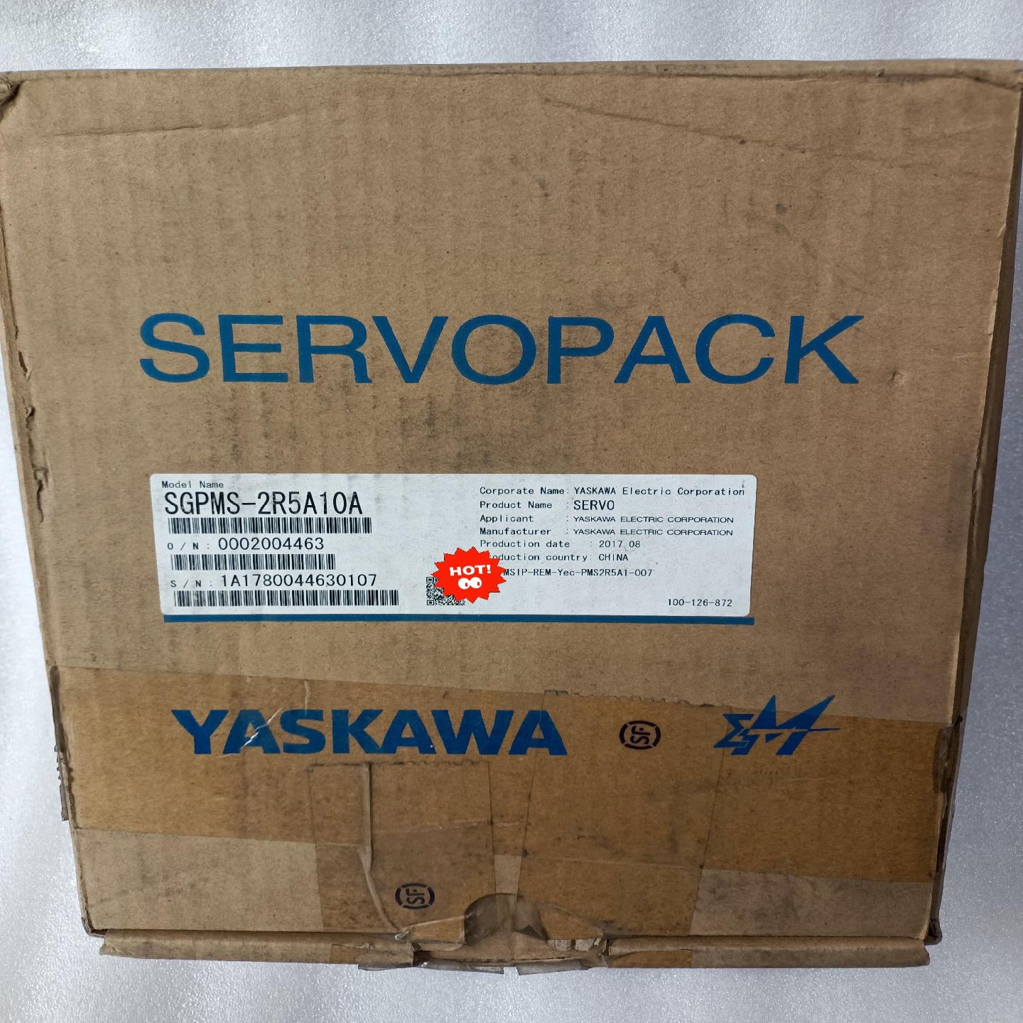 安川伺服驱动器SGPMS-2R5A30A(电子设备)