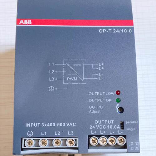 议价ABB开关电源三相CP-T 24/10.0 240W 10A 380VAC DC24V 24/20.