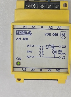 Bender Power Supply AN450 B924201 AC 230 V Output AC 20 V FR