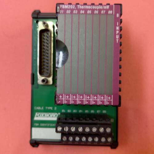 P0916AC福克斯波罗DCS卡件FBM202端子板FOXB—议价