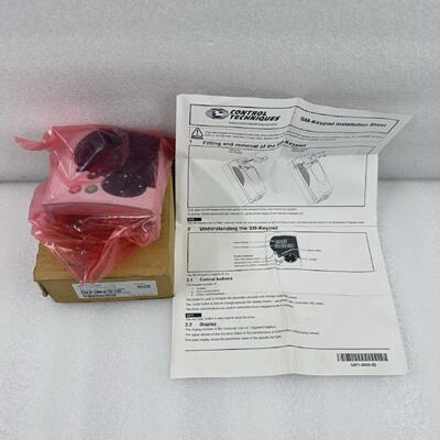 Neu Emerson CT LED Tastatur 82000000010900 Fr Unidrive Sp Em