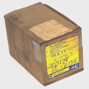 Nuevo Interruptor De Circuito Square D FHL361001352 100A 3P
