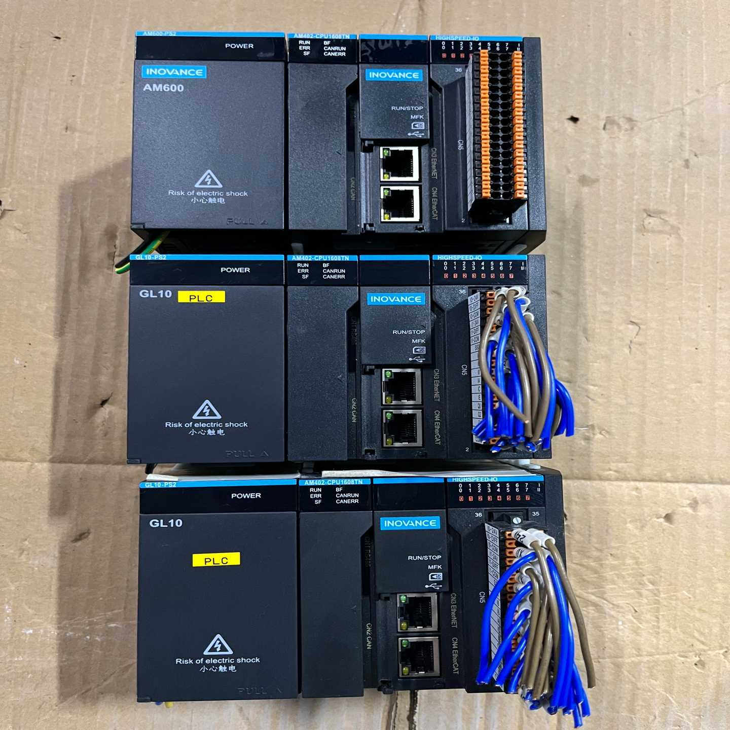 议价汇川PLC，AM402-CPU1608TN，3台，1100元