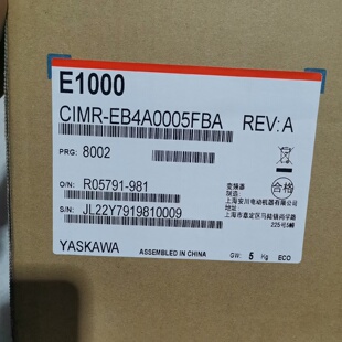 EB4A0005FBA变频器2.2KW 安川CIMR 询价