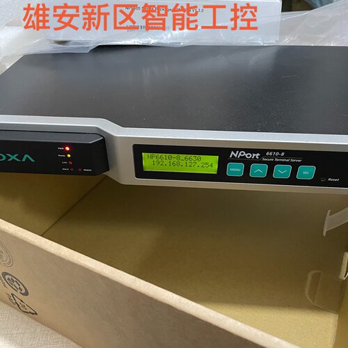 议价MOXA Nport6610-8  8口RS-232安全型终