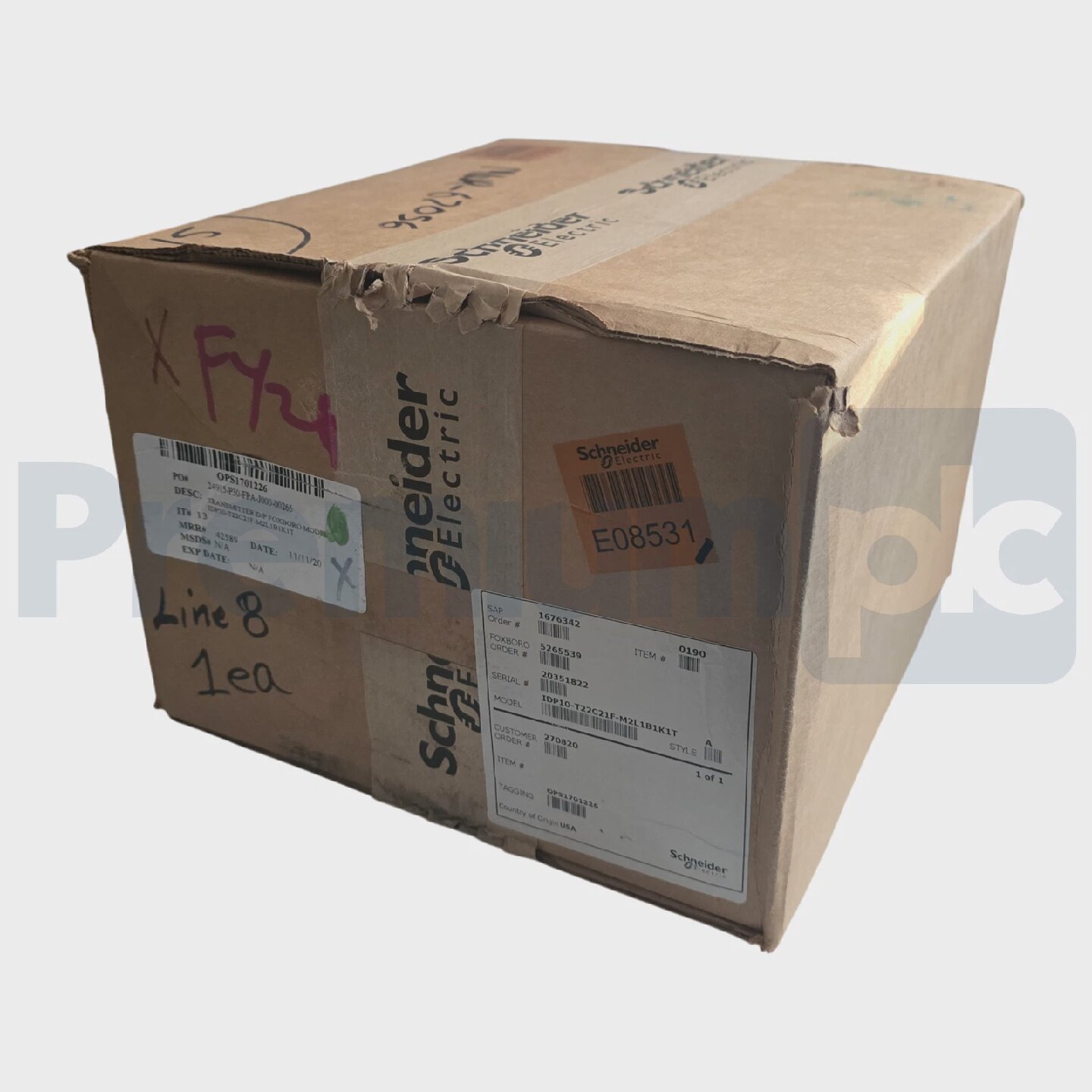 SCHNEIDERFOXBOROIDP10IA压力转换器IDP10T22C21FM2L1B1K1TNSFS