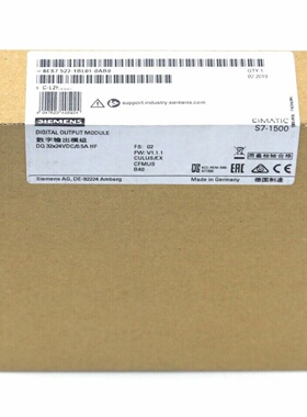 议价6ES7522-1BL01-0AB0 S7-1500西门子数字输出模块6ES7 522-1BL