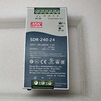 SDR24024台湾明纬导轨电源24V10A