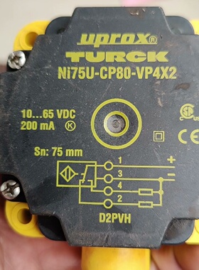 询价-图尔克接近开关75UCP80VP4X2一个成色一