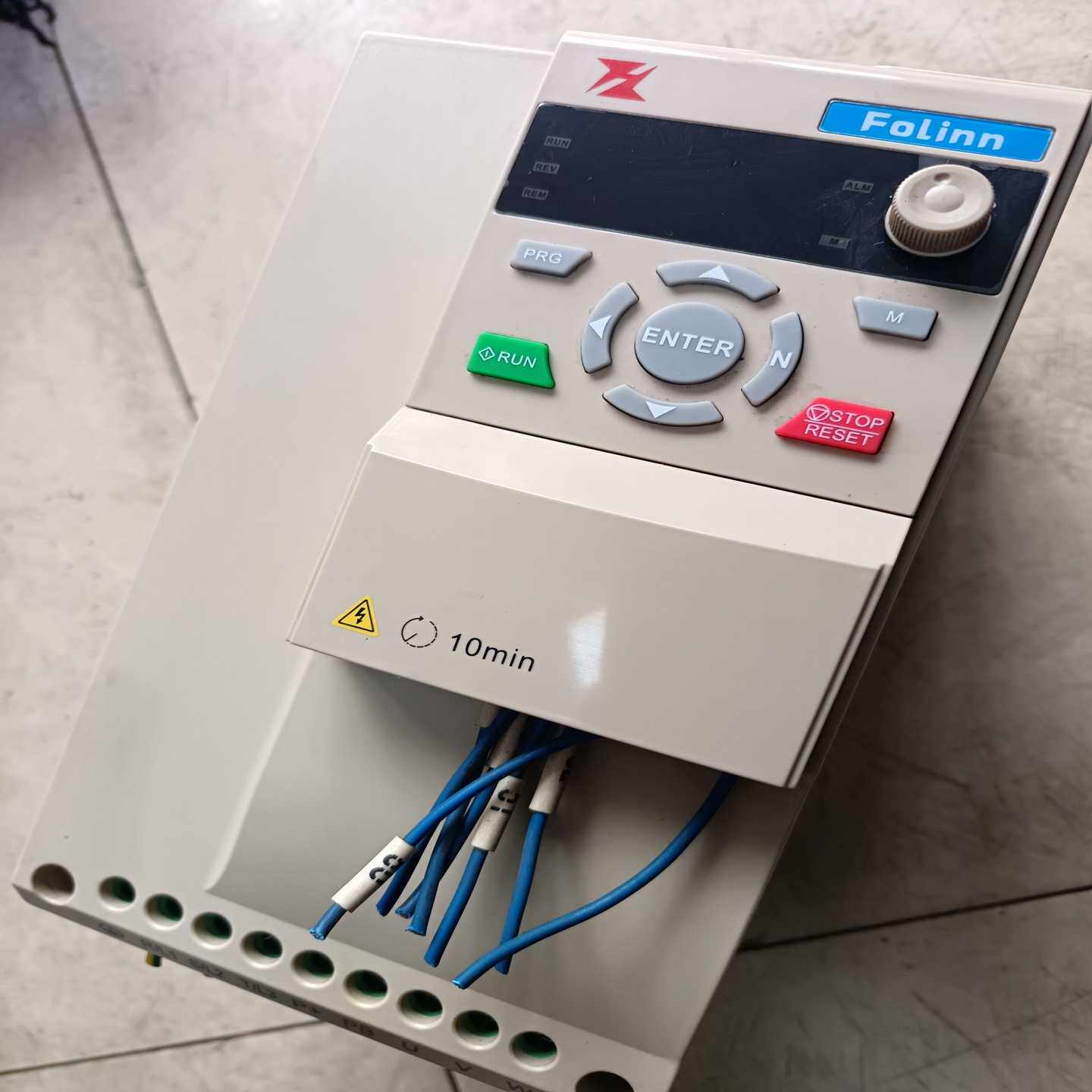 数控机床拆机变频器，富凌H100T40055BXO.功能包好--议价商品