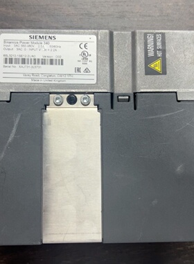 西门子6SL32101SE122UA0二手裸机-议价