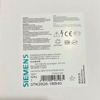 配件继电器3TK28281BB40议价