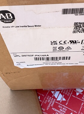 Kinetix VP低惯量伺服电机，型号VPL-B075-议价