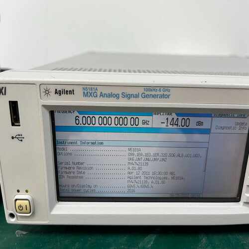 agilent  N5181A（100k-6ghz）指标精准~询价