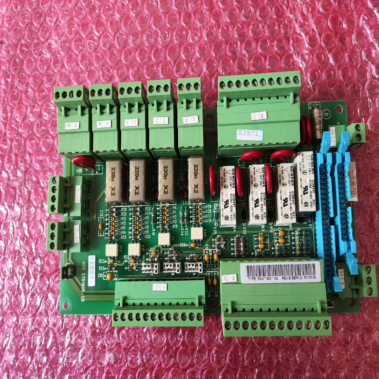 SNAT 602 TAC  5761806-0D ~询价