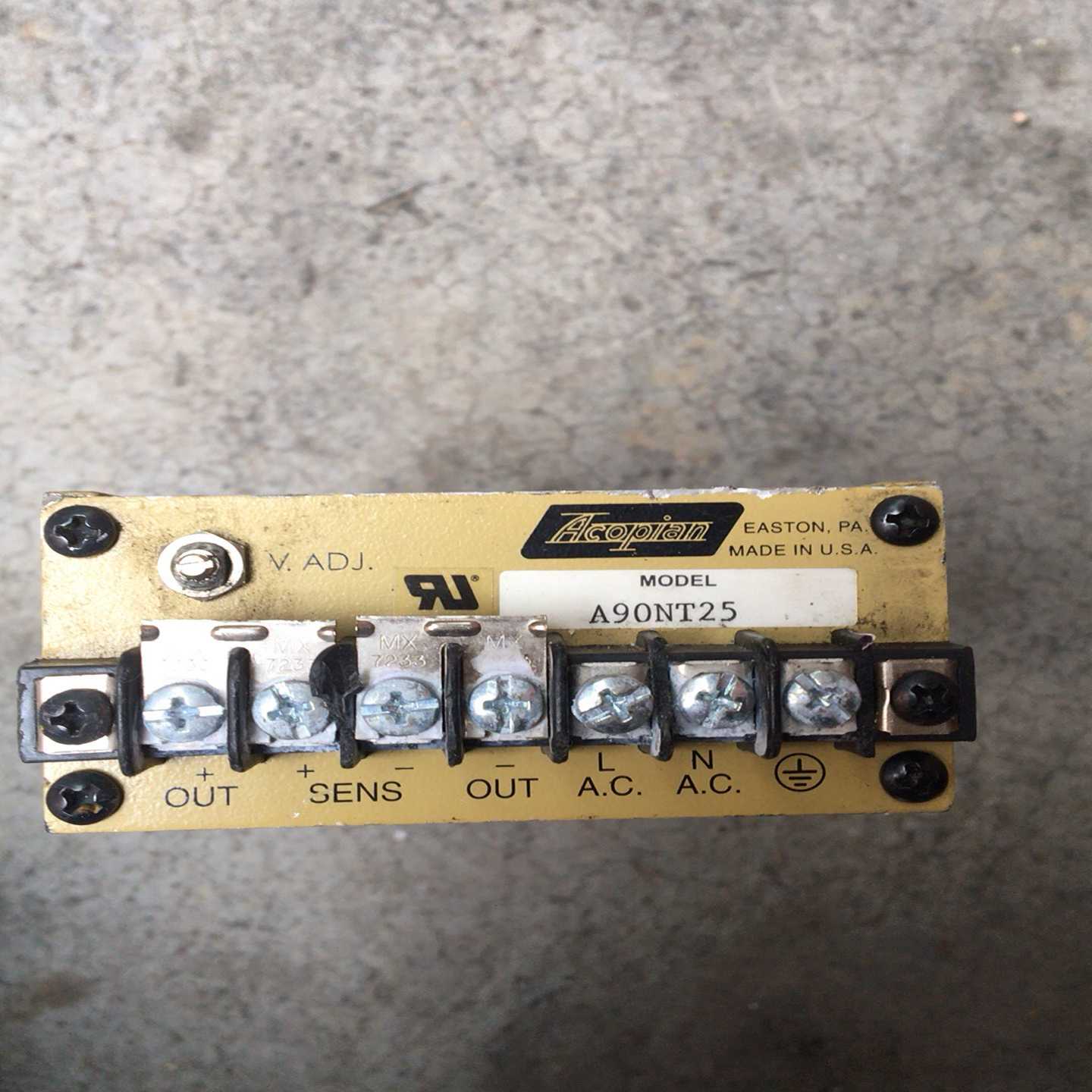 Acopian电源A90NT25询价