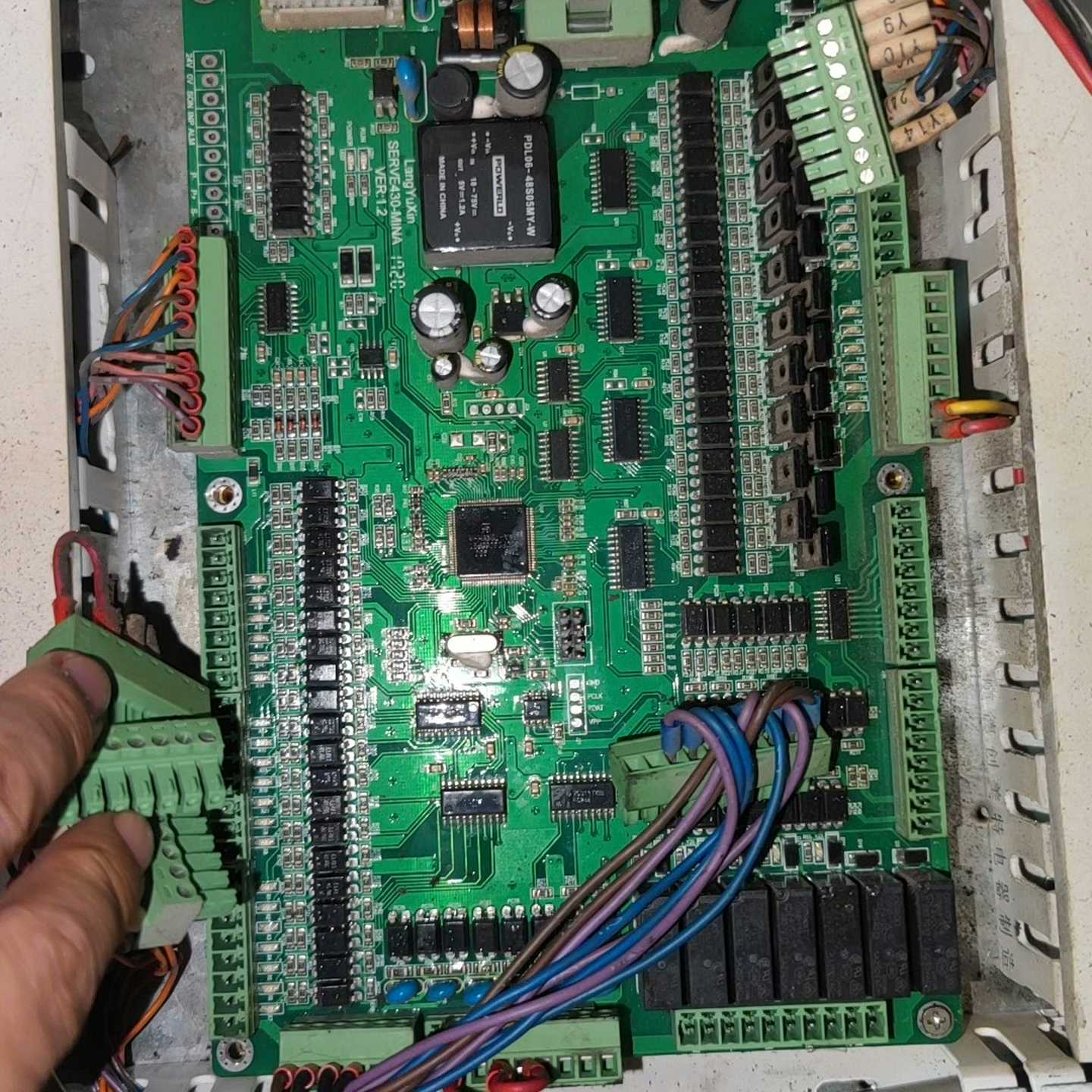 SERVE430-MINAVER:1.2拆机主板，成色如图--议价商品