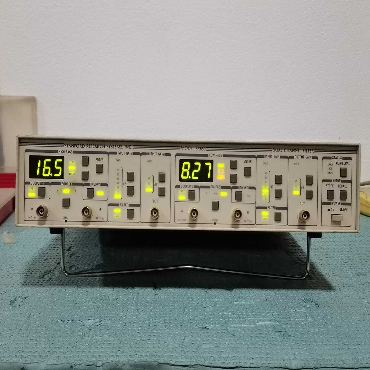 STANFORD  斯坦福  SR650斯坦福双通道的滤波器--议价商品