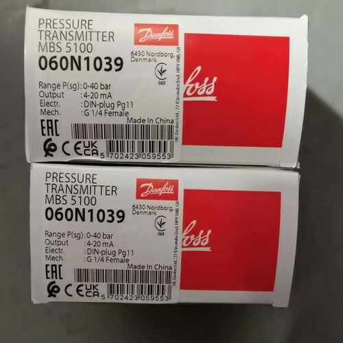 咨询-丹佛斯压力传感器开关MBS51000-40bar060
