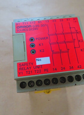 Omron G9S301 Safety relay unit DC24V contact 240VAc 5060hz 2