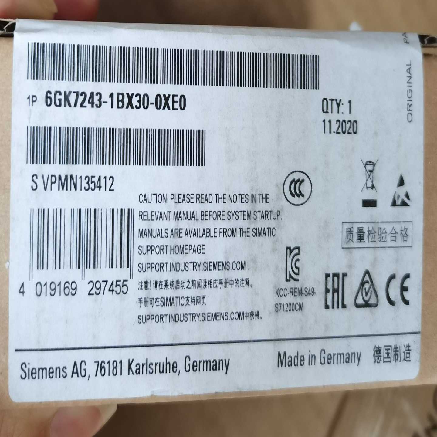 6GK7243-1BX30-0XE0、询价