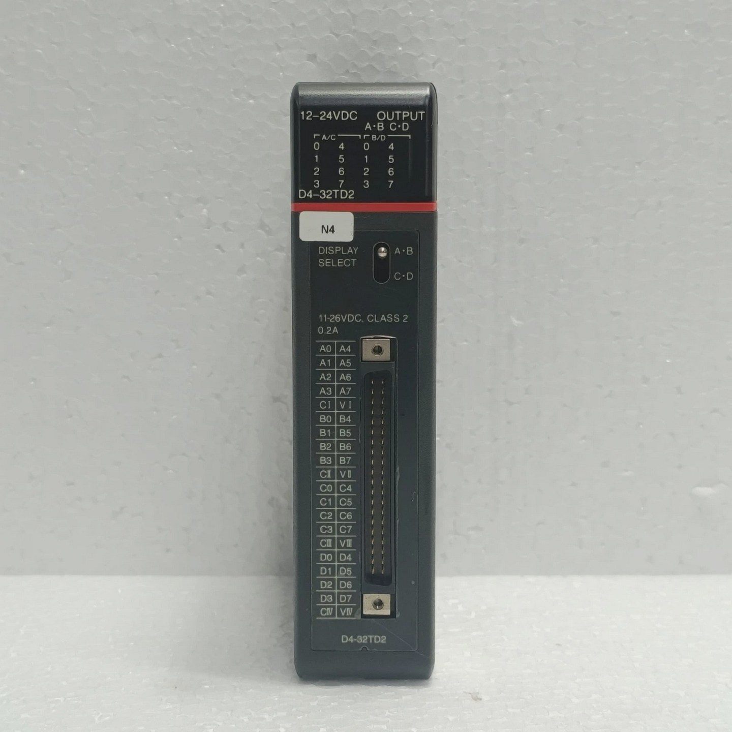 AutomationDirectD4-32TD2DiscreteOutputModuleUsedFront