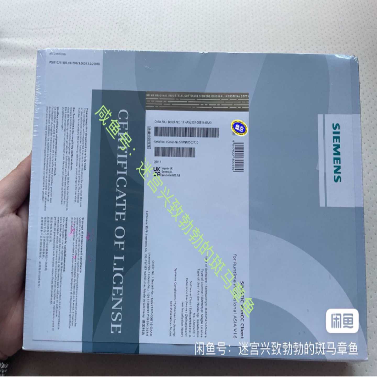 【议价】6AV2107-0DB16-0AA0未拆封实物适用