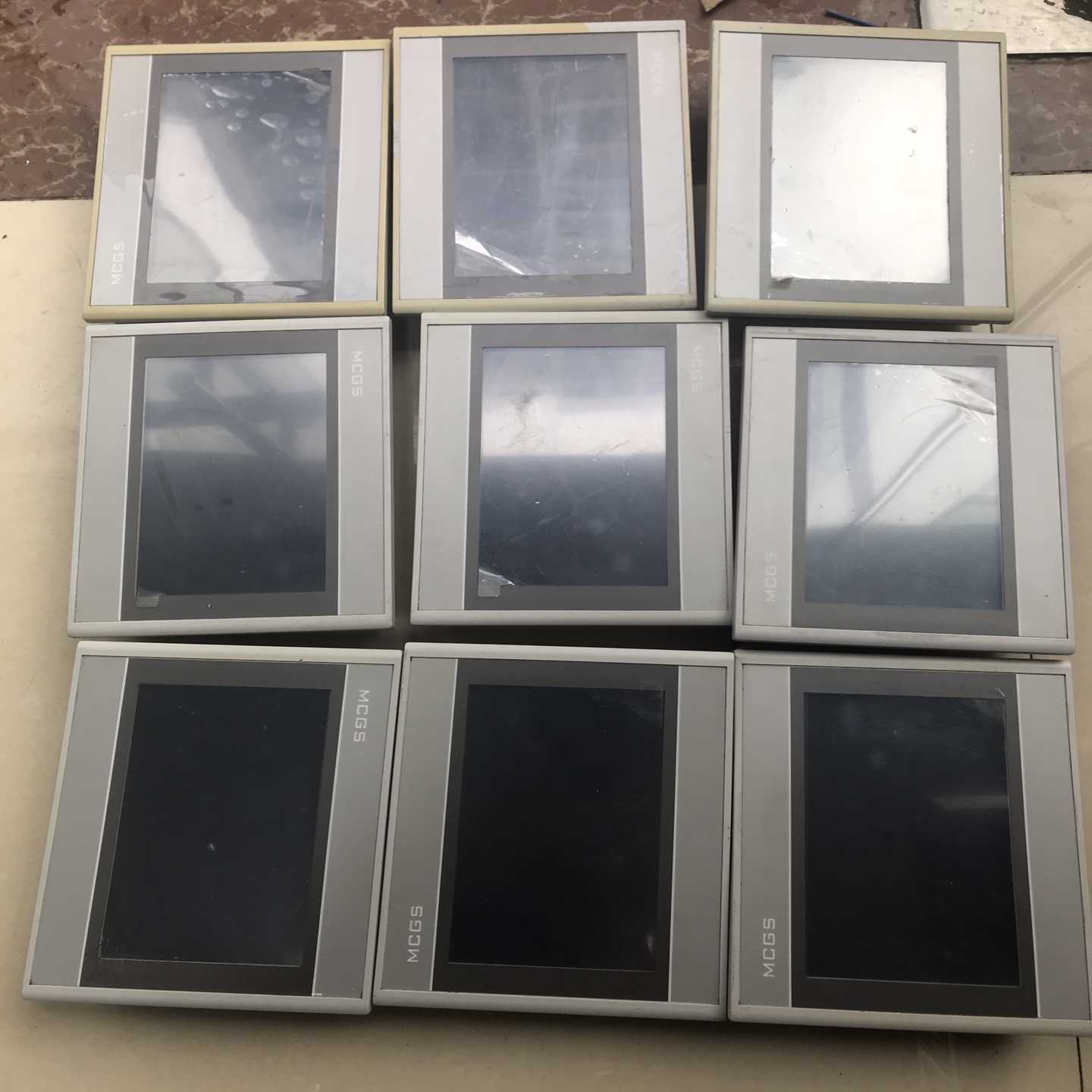 询价~昆仑通泰触摸屏带网口7寸TPC7072Gi，十几个，成色