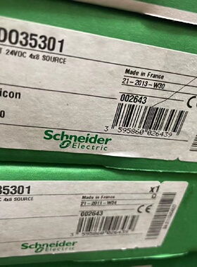 议价施耐德离散量输入模块140DDI35310 140CPU53414B全新库存