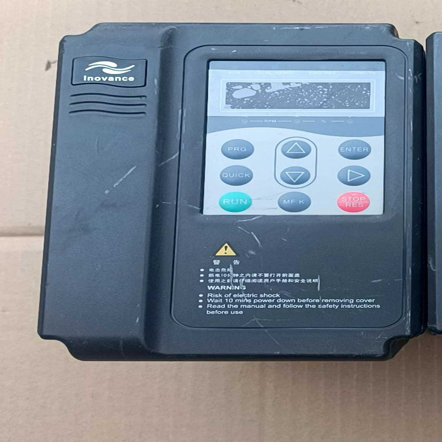 议价汇川MD380T0.7GB，二手拆机汇川0.75Z千瓦变频器，现货/维修