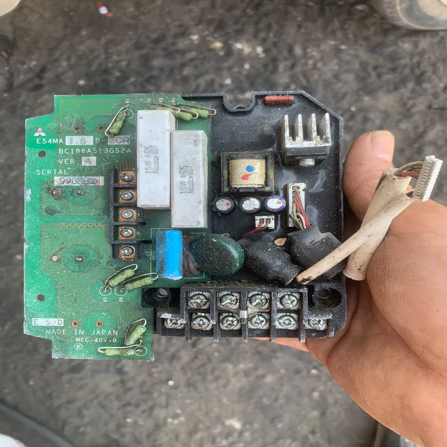 议价三菱变频器主板驱动器，原装拆机配件，有五个，每个80元包T