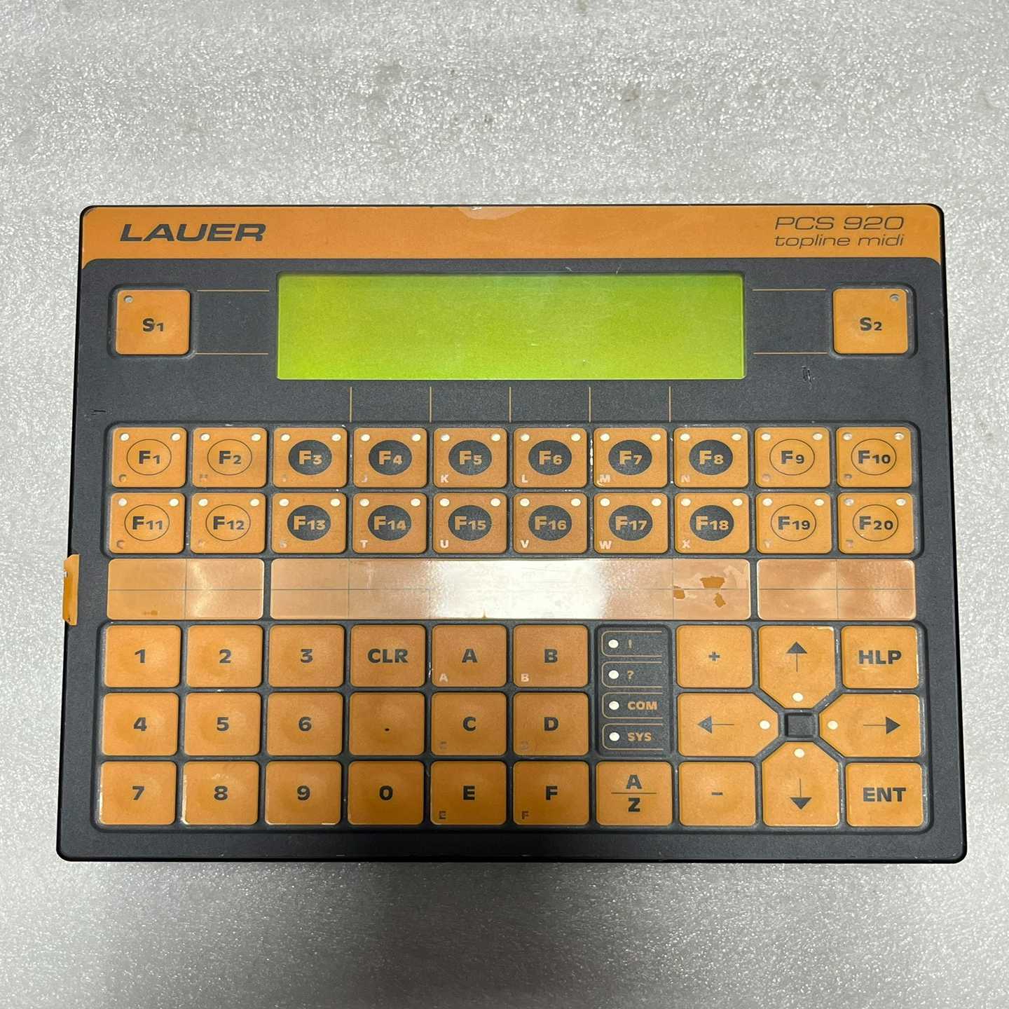 LAUER劳尔人机界面PCS920原装现货实图拍摄议价