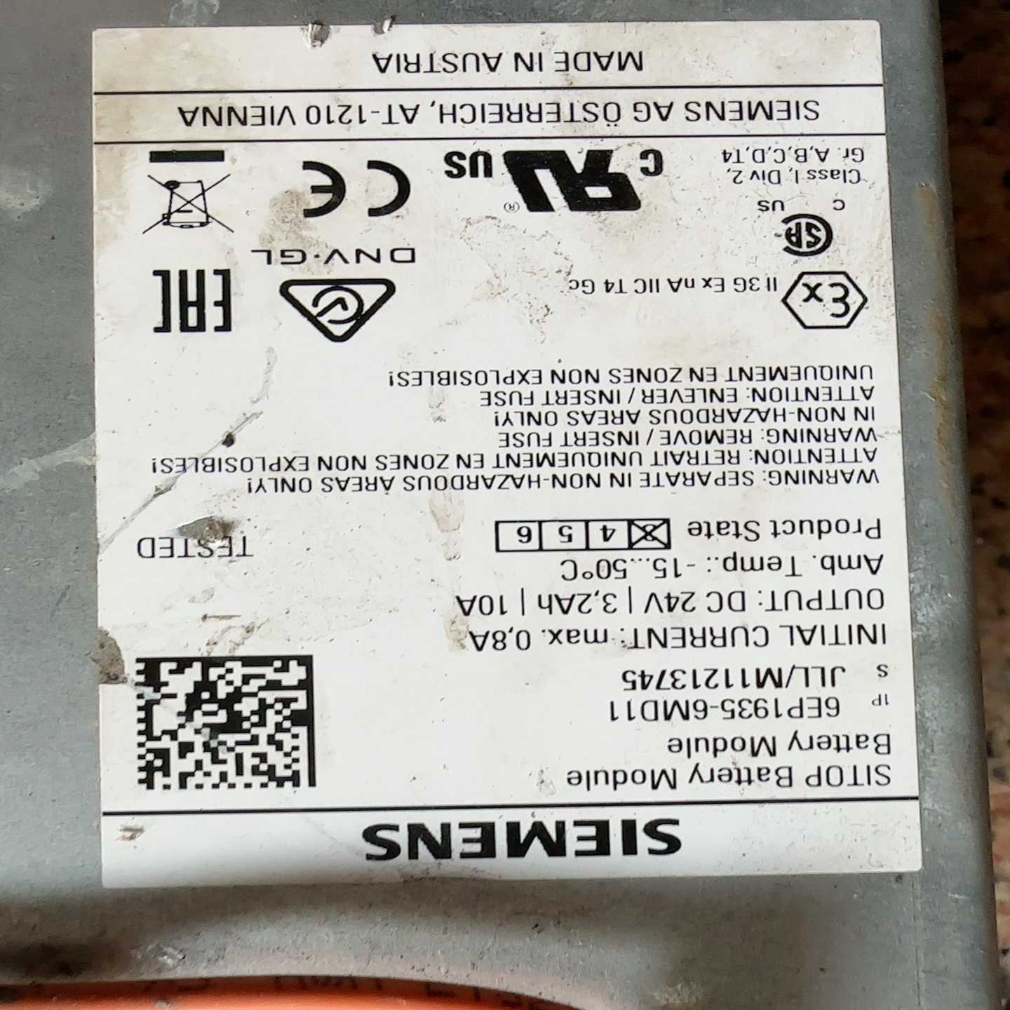 议价西门子模块电池，6EP1935-6MD11，全新原l装正品，拆现货/维