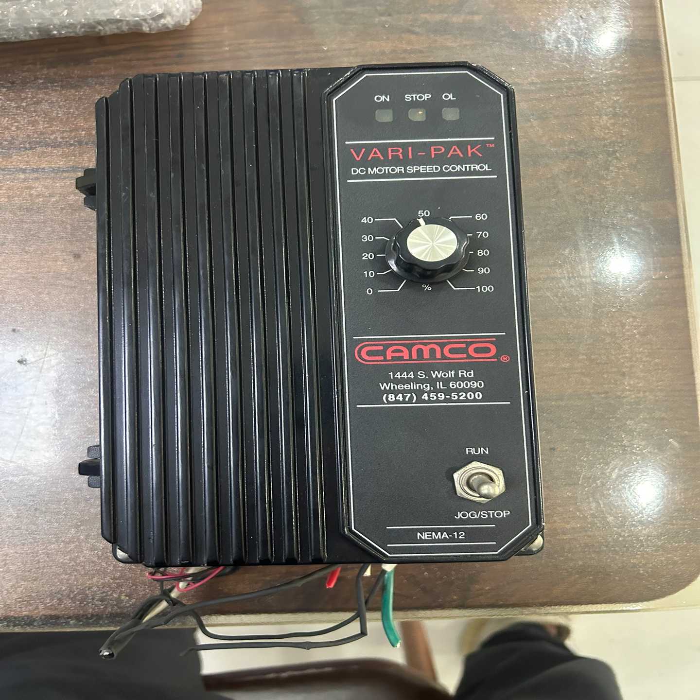 VARI-PAK NEMA-12 直流电机调速器 CAM~询价