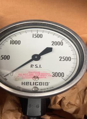 【请询价】美国原装Helicoid压力表型号E3M1G5A00000