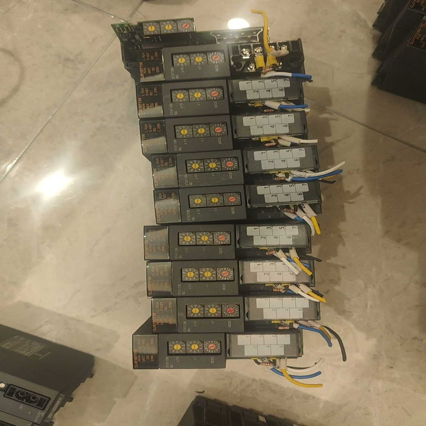 三菱QJ61BT11N拆机正品包好，实物如图。-议价