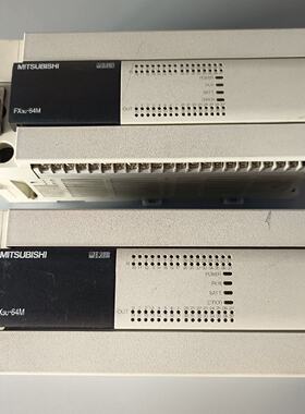 PLC三菱二手FX3U64MRESA原装正品实物拍-议价