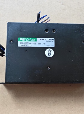 议价SANYO DENKI PM DRIVER PM-UDPD2A01-22 三洋驱动控制器 二手