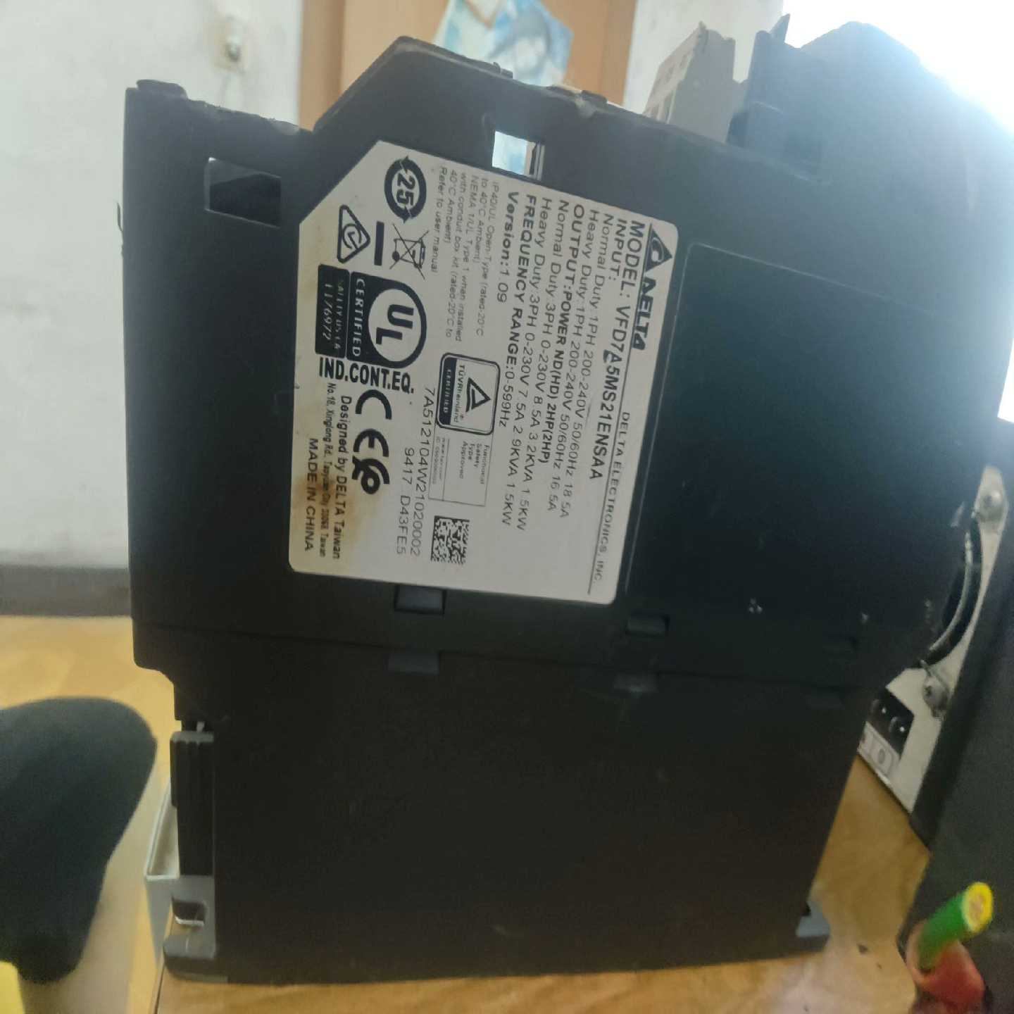 。台达变频器MS300-VFD7A5MS21ENSA~询价