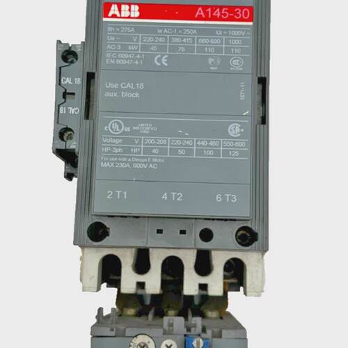 ABB A14530  CAL 18  TA200 3 POLE CONTACTOR
