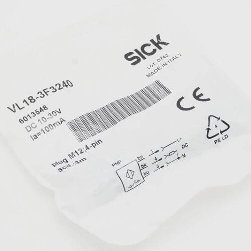 Sick VL183F3240 6013548 DC1030V 100mA Reflexionslichtschrank