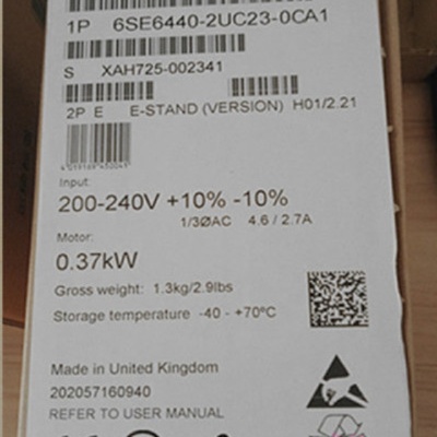 议价西门子MM440变频器6SE64402AB230CA1带内置滤波器200240V3KW