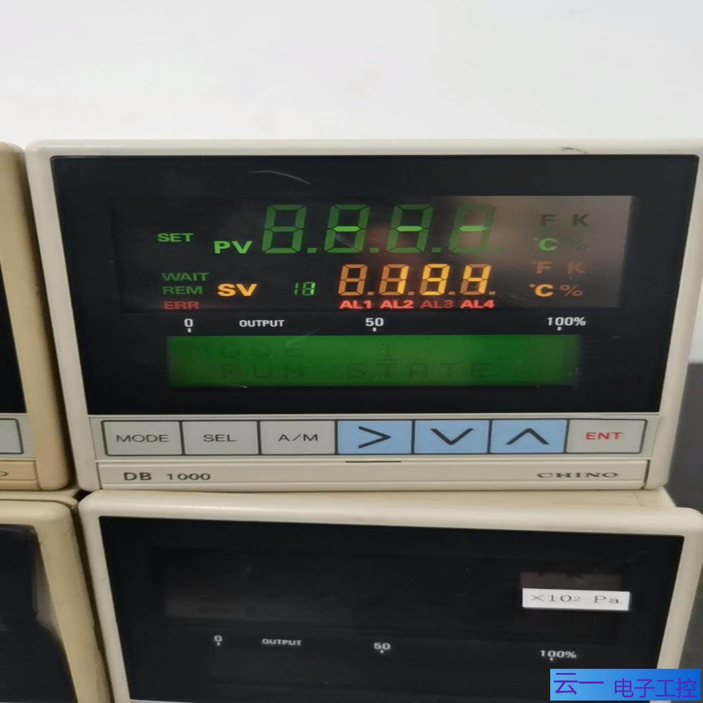 CHINO千野温控器DB1130-007图片实物拍摄；议价