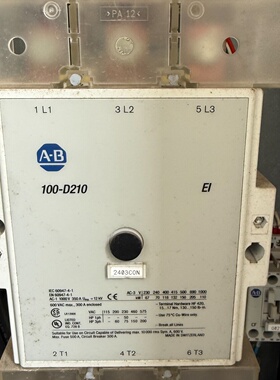 议价Ab Rockwell Contactor Model 100D210 Fully Functional. Th