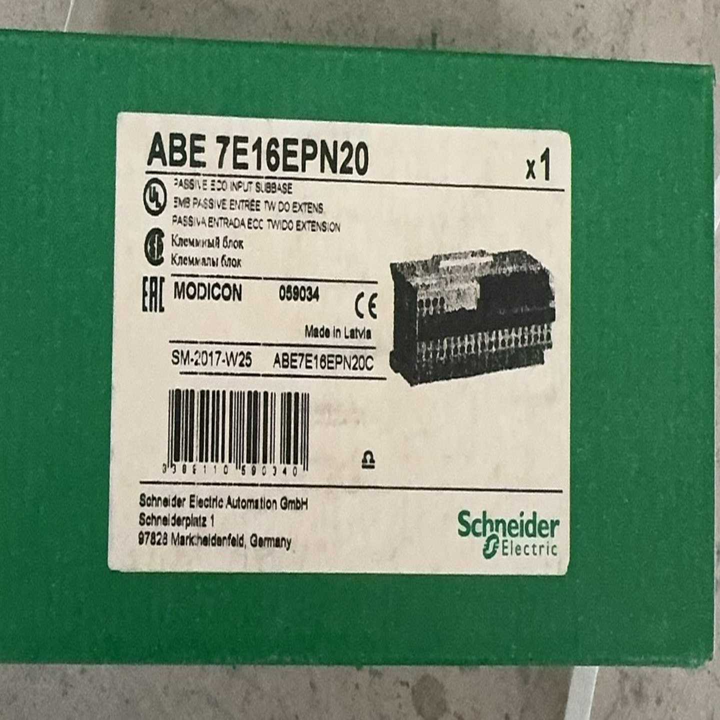 ABE7E16EPN20预接线扩展模块，询价