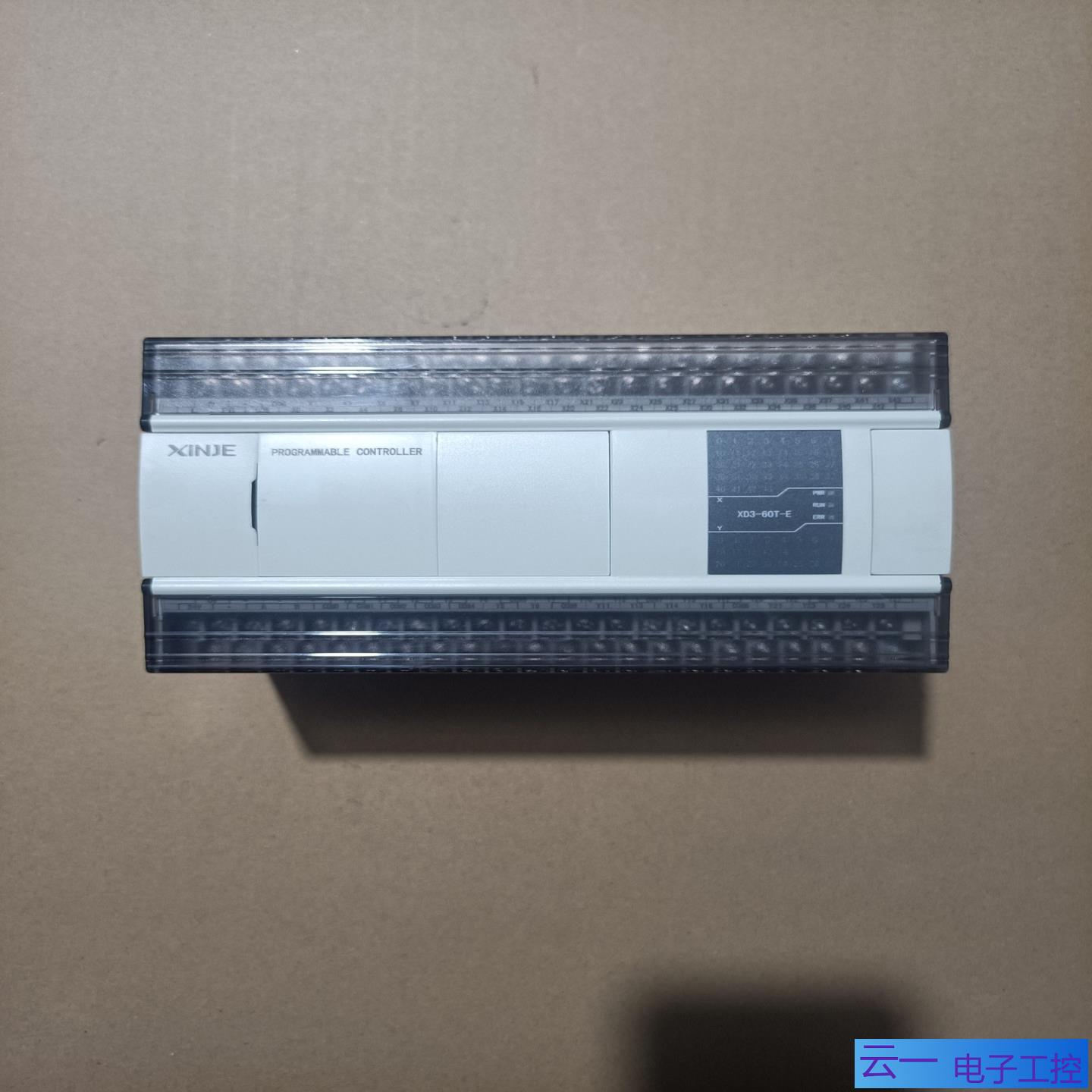 信捷PLC型号XD3-60T-E成色95新装机无忧标；议价