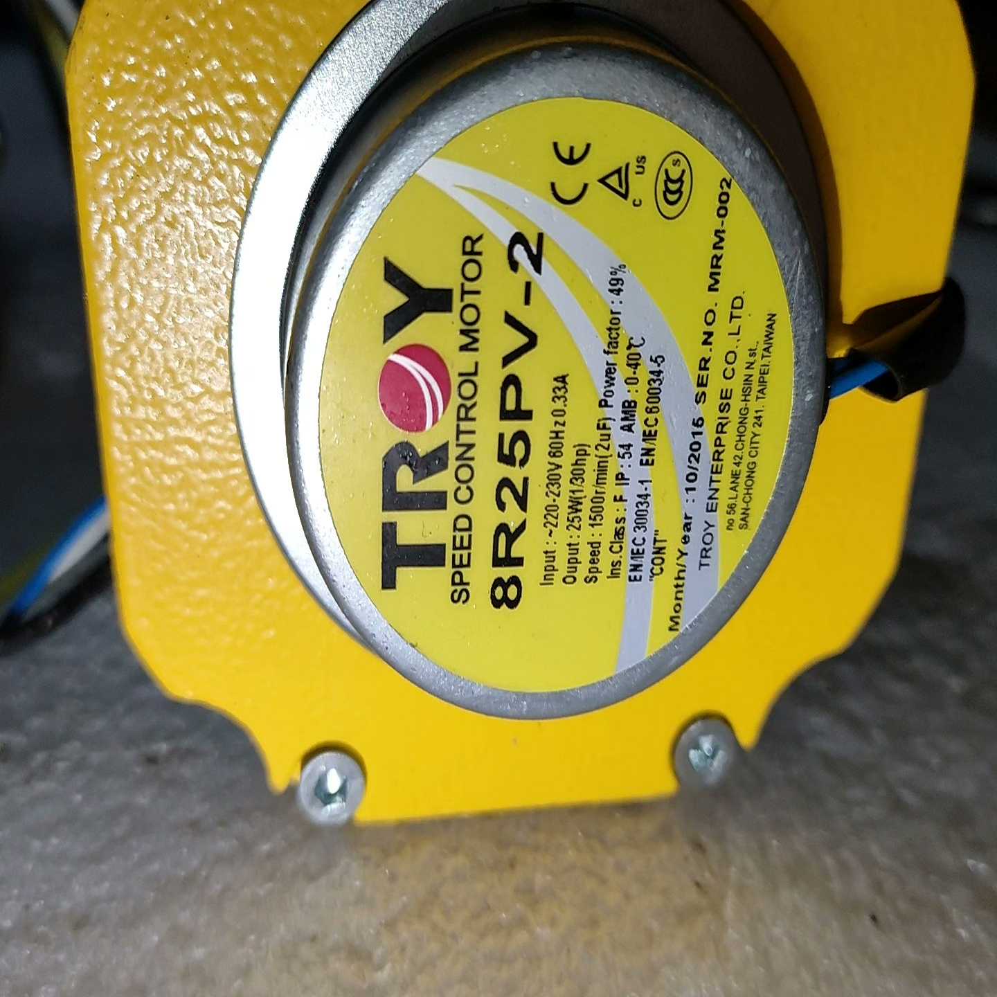 泰映TROY电机马达减速机8R25PV-28A7.5TS询价