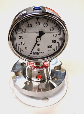 402 316L ASHCROFT 100 PSI GAUGE NEW
